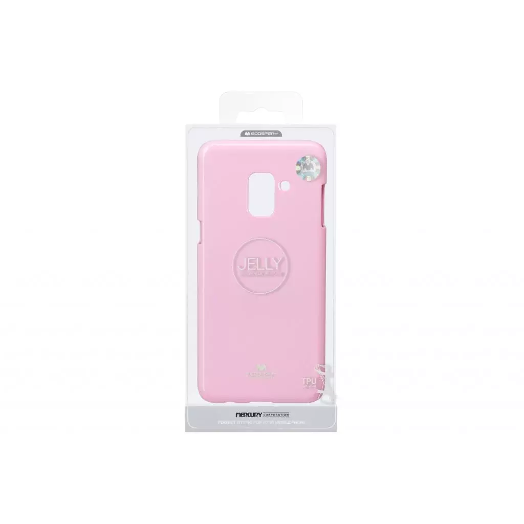 Чехол для моб. телефона Goospery Jelly Case Samsung Galaxy A8 A530 Pink (8809550384125) - 2