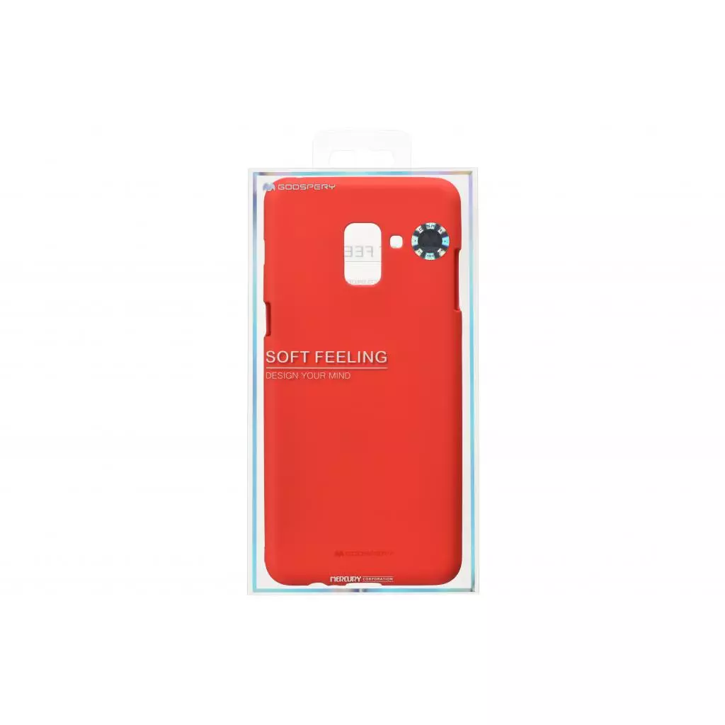 Чехол для моб. телефона Goospery Samsung Galaxy A8+ (A730) SF Jelly Red (8809550413535) - 2 Чехол для моб. телефона Goospery Samsung Galaxy A8+ (A730) SF Jelly Red (8809550413535) - 2