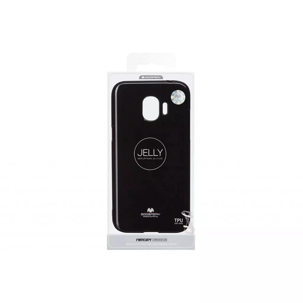 Чехол для моб. телефона Goospery Jelly Case Samsung Galaxy J2 J250 Black (8809550386808) - 2