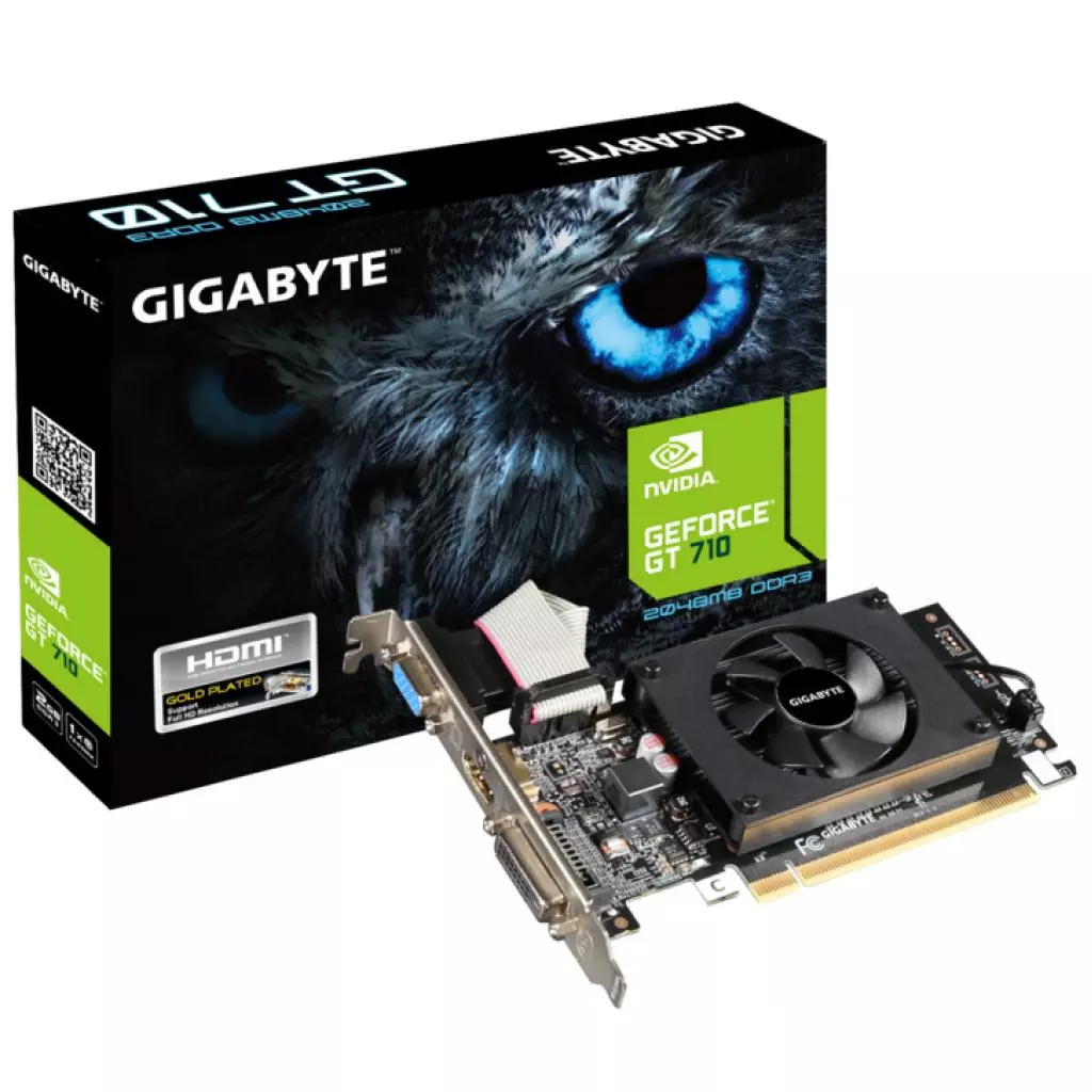 Видеокарта GeForce GT710 2048Mb GIGABYTE (GV-N710D3-2GL)