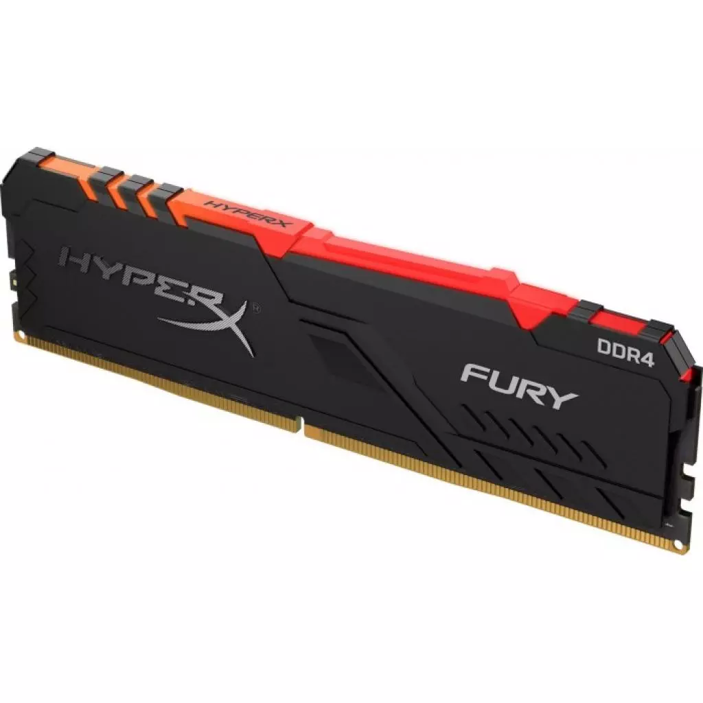 Модуль памяти для компьютера DDR4 32GB 2666 MHz HyperX Fury RGB Kingston Fury (ex.HyperX) (HX426C16FB3A/32) - 3 Модуль памяти для компьютера DDR4 32GB 2666 MHz HyperX Fury RGB Kingston Fury (ex.HyperX) (HX426C16FB3A/32) - 3