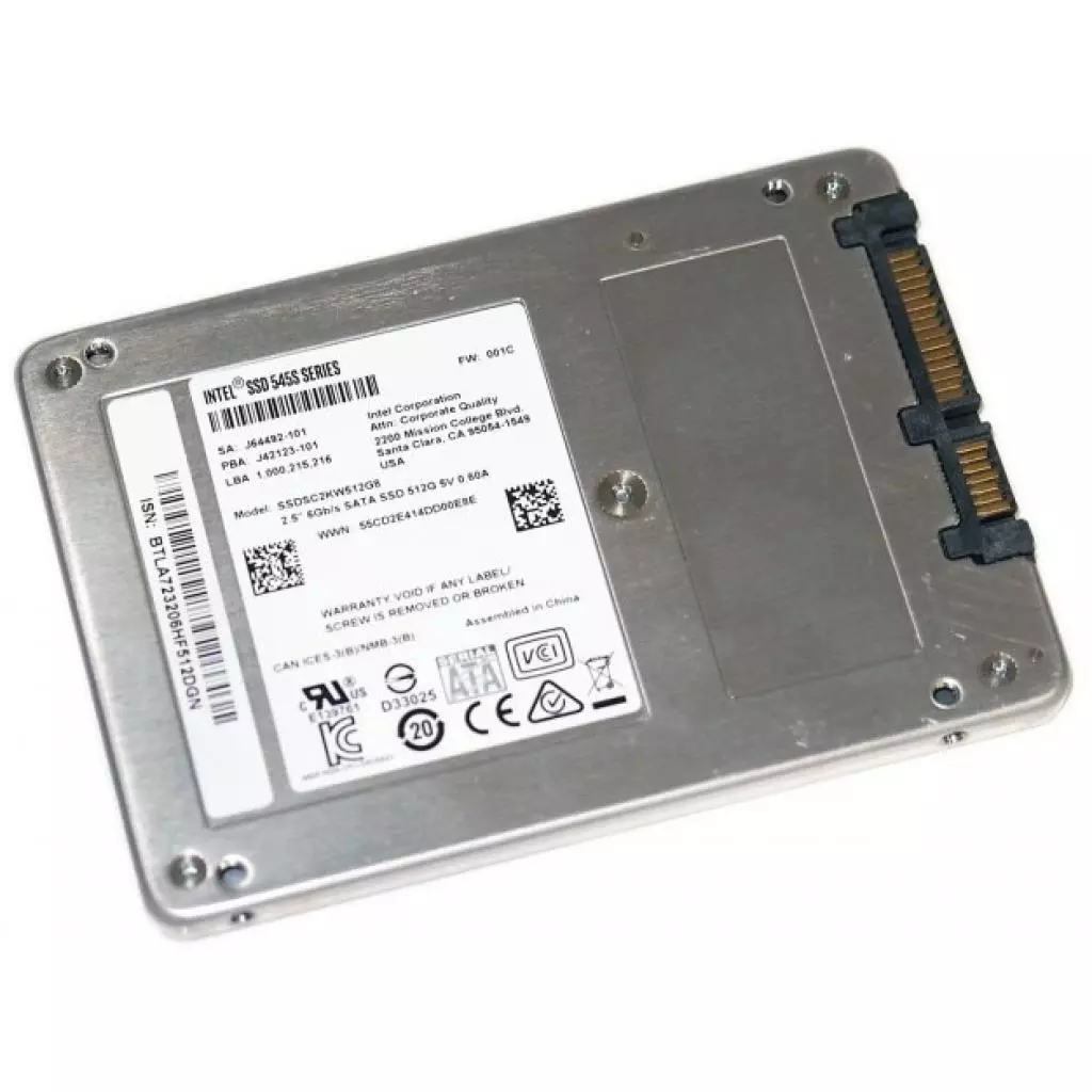 Накопитель SSD 2.5" 256GB INTEL (SSDSC2KF256G8X1) - 2 Накопитель SSD 2.5" 256GB INTEL (SSDSC2KF256G8X1) - 2