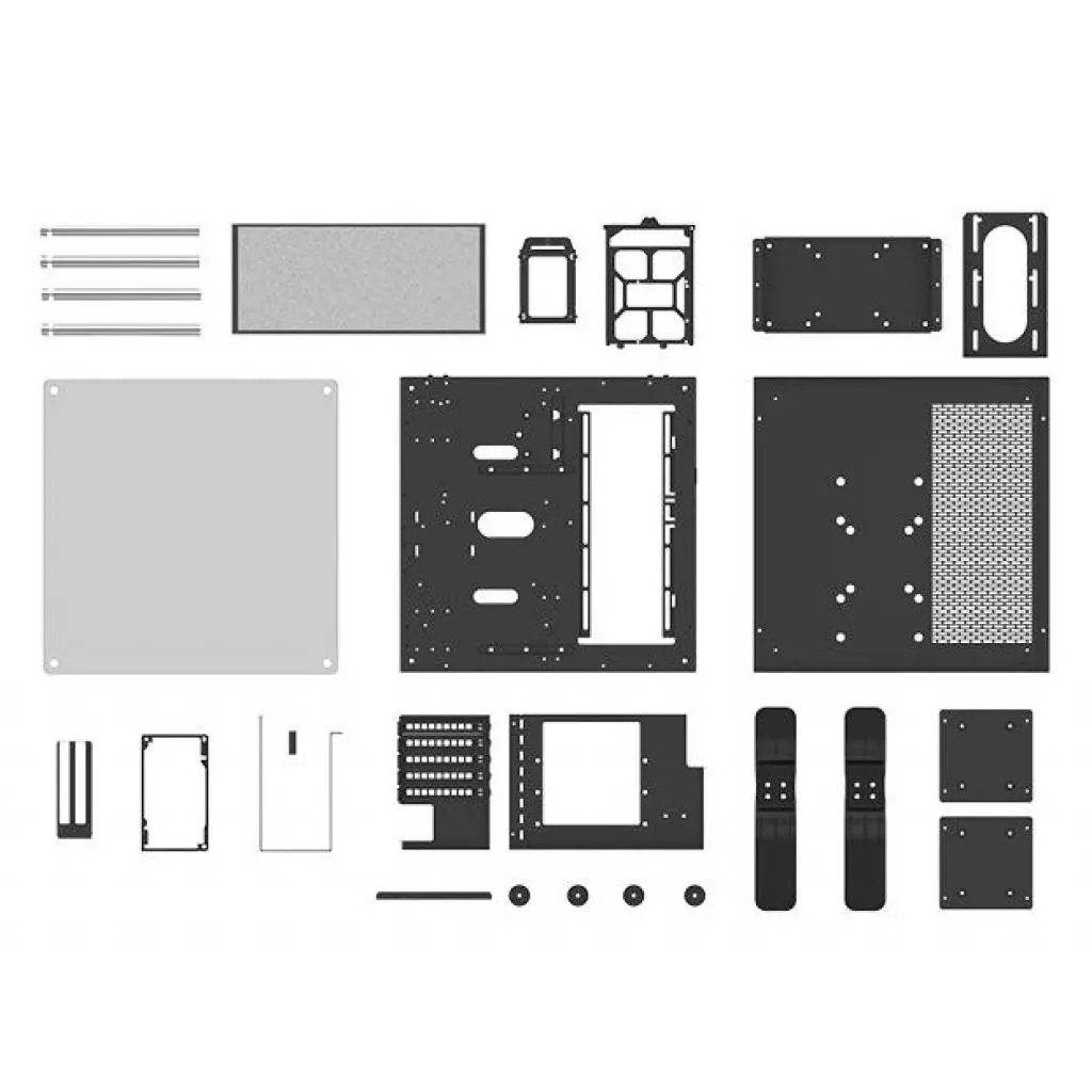 Корпус ThermalTake Core P1 Black (CA-1H9-00T1WN-00) - 11 Корпус ThermalTake Core P1 Black (CA-1H9-00T1WN-00) - 11