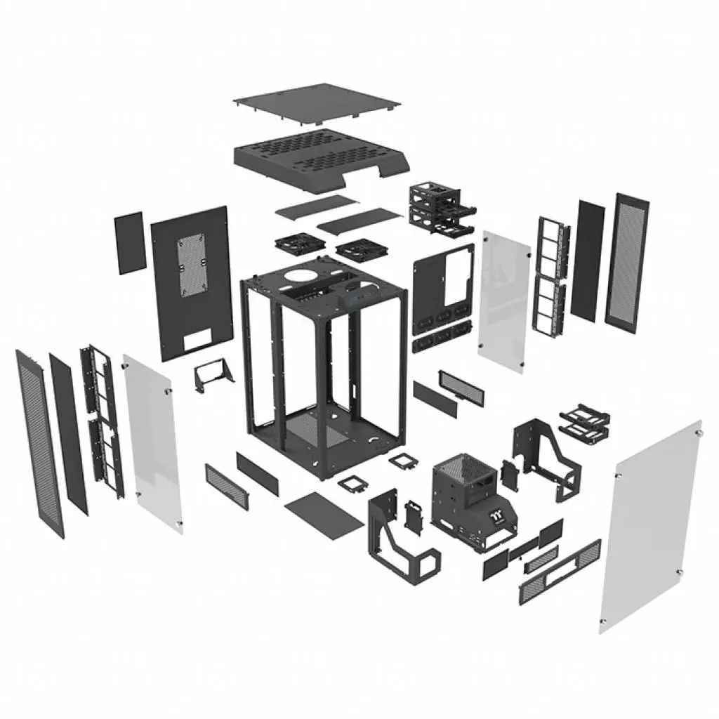 Корпус ThermalTake The Tower 900 (CA-1H1-00F1WN-00) - 4 Корпус ThermalTake The Tower 900 (CA-1H1-00F1WN-00) - 4