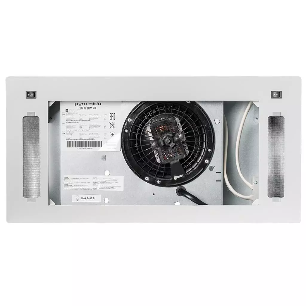 Вытяжка кухонная Pyramida HBE 60 SLIM GR - 6 Вытяжка кухонная Pyramida HBE 60 SLIM GR - 6