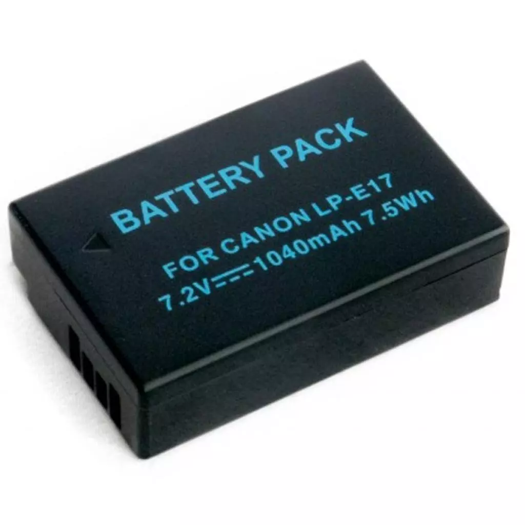 Аккумулятор к фото/видео Extradigital Canon LP-E17, (Chip) 1040 mAh (BDC2697) - 2 Аккумулятор к фото/видео Extradigital Canon LP-E17, (Chip) 1040 mAh (BDC2697) - 2