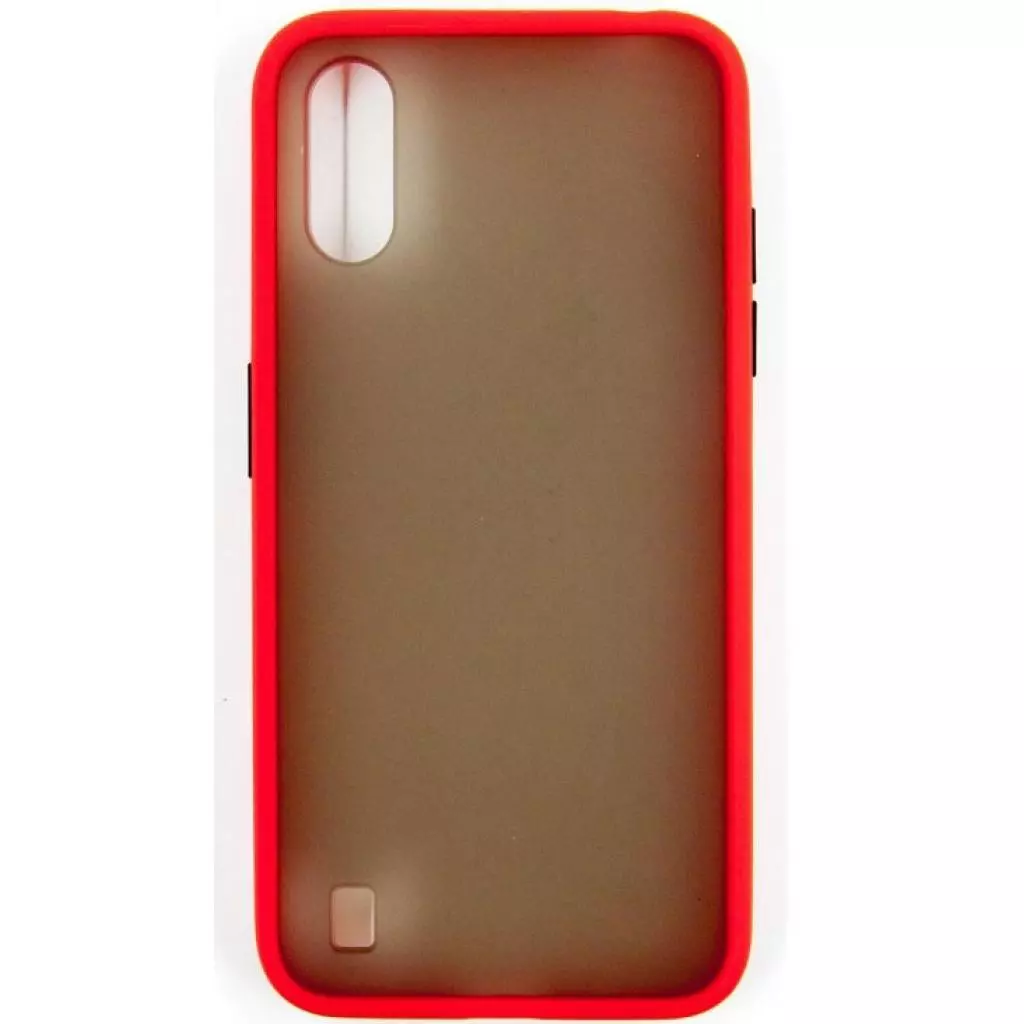 Чехол для моб. телефона Dengos Samsung Galaxy A01 (red) (DG-TPU-MATT-33)