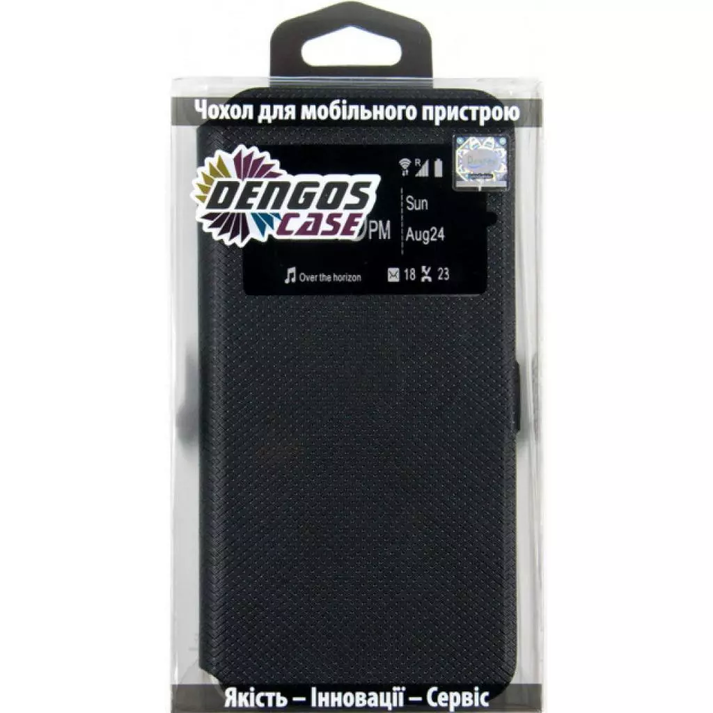 Чехол для моб. телефона Dengos Flipp-Book Call ID Xiaomi Redmi Note 9, black (DG-SL-BK-267) (DG-SL-BK-267) - 4