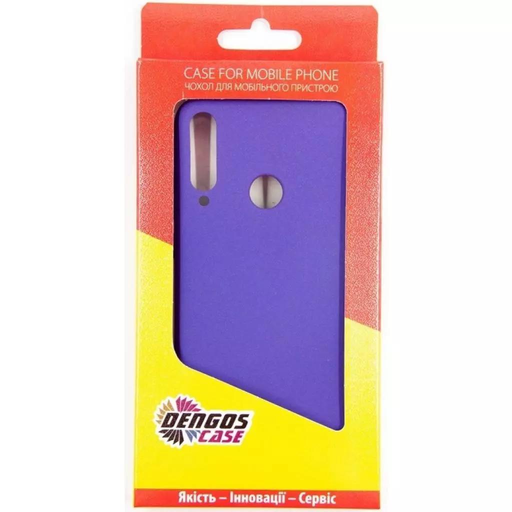 Чехол для моб. телефона Dengos Carbon Huawei Y6p, violet (DG-TPU-CRBN-79) (DG-TPU-CRBN-79) - 2 Чехол для моб. телефона Dengos Carbon Huawei Y6p, violet (DG-TPU-CRBN-79) (DG-TPU-CRBN-79) - 2