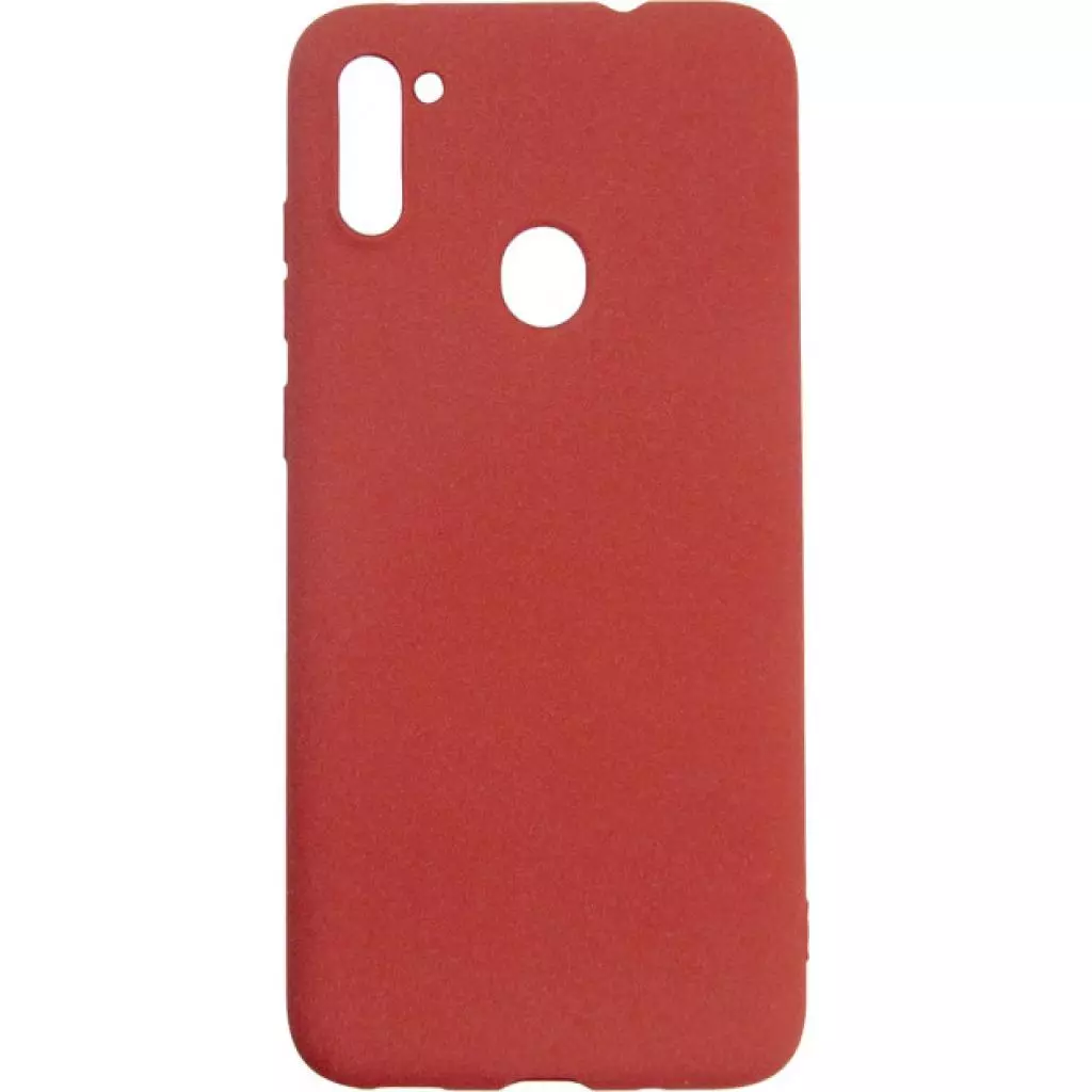 Чехол для моб. телефона Dengos Carbon Samsung Galaxy A11, red (DG-TPU-CRBN-66) (DG-TPU-CRBN-66)