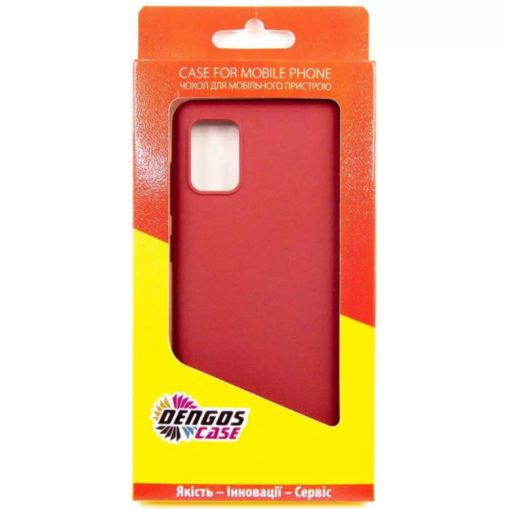 Чехол для моб. телефона Dengos Carbon Samsung Galaxy A31, red (DG-TPU-CRBN-63) (DG-TPU-CRBN-63) - 3