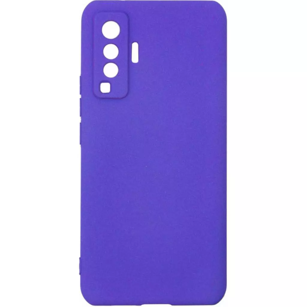 Чехол для моб. телефона Dengos Carbon Vivo X50, violet (DG-TPU-CRBN-101) (DG-TPU-CRBN-101)