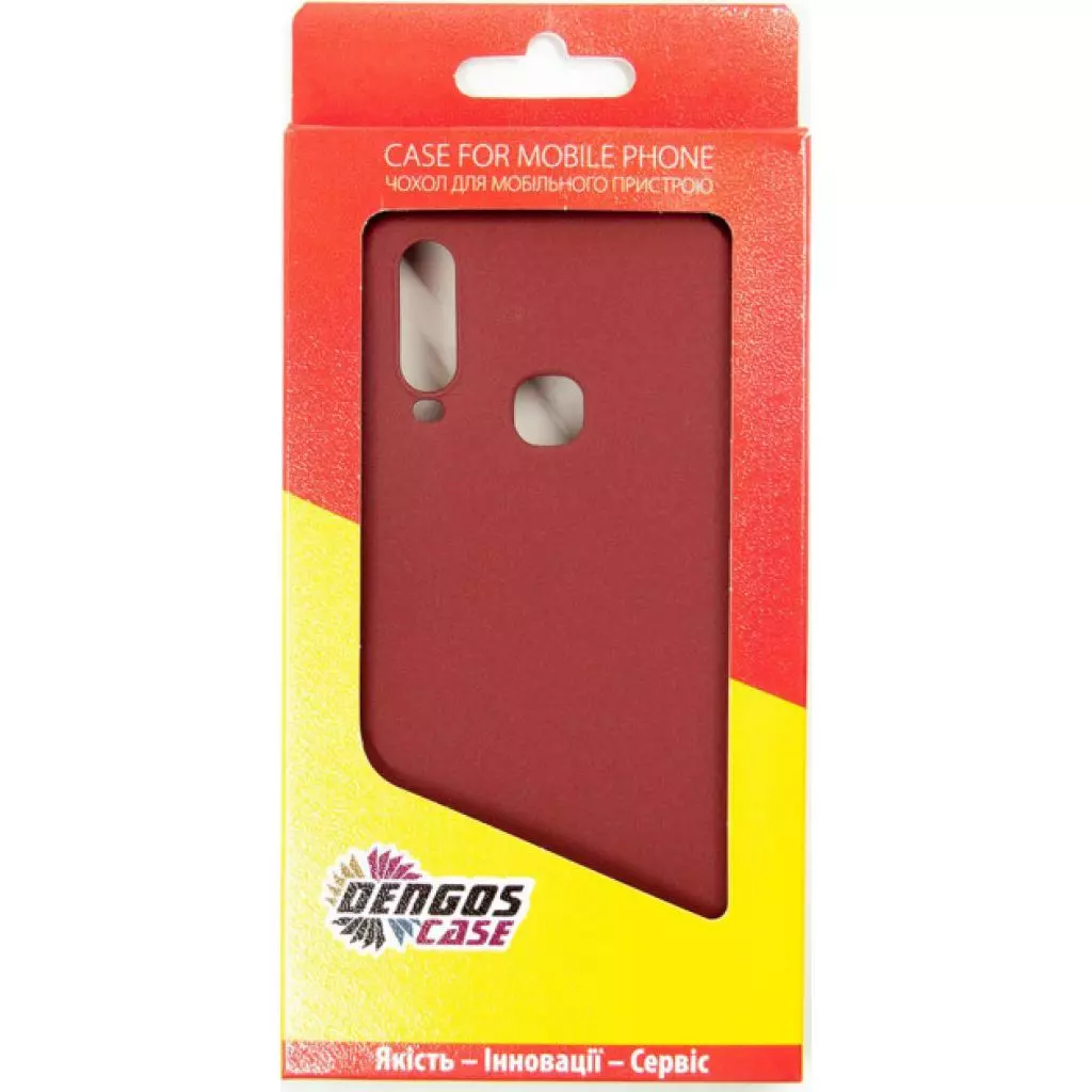 Чехол для моб. телефона Dengos Carbon Vivo Y15, red (DG-TPU-CRBN-97) (DG-TPU-CRBN-97) - 3 Чехол для моб. телефона Dengos Carbon Vivo Y15, red (DG-TPU-CRBN-97) (DG-TPU-CRBN-97) - 3