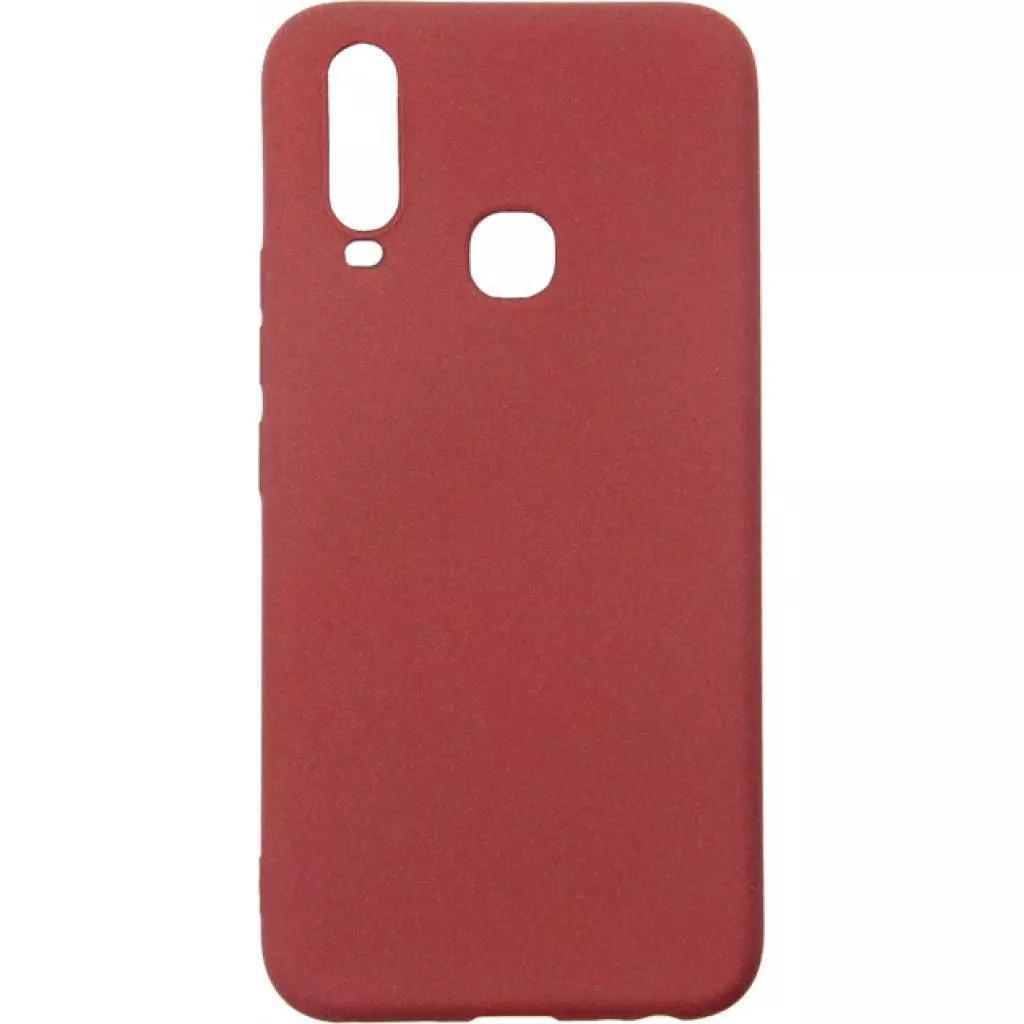Чехол для моб. телефона Dengos Carbon Vivo Y15, red (DG-TPU-CRBN-97) (DG-TPU-CRBN-97)