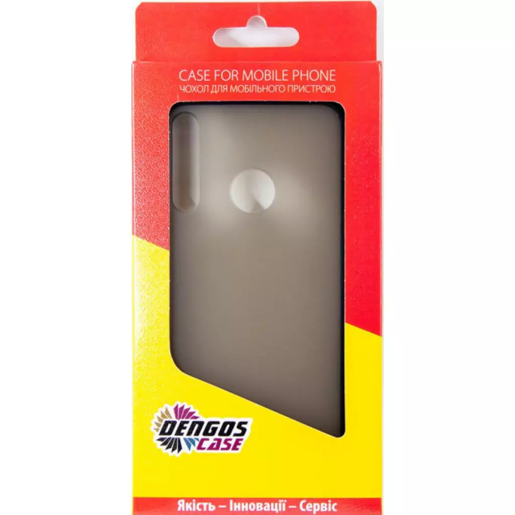 Чехол для моб. телефона Dengos Matt Huawei P40 Lite E, black (DG-TPU-MATT-45) (DG-TPU-MATT-45) - 3