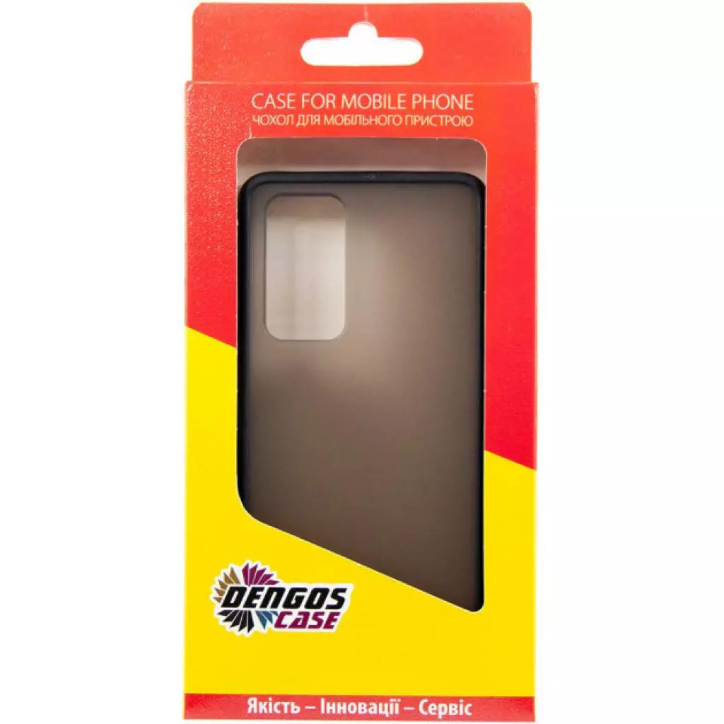 Чехол для моб. телефона Dengos Matt Huawei P40, black (DG-TPU-MATT-46) (DG-TPU-MATT-46) - 3