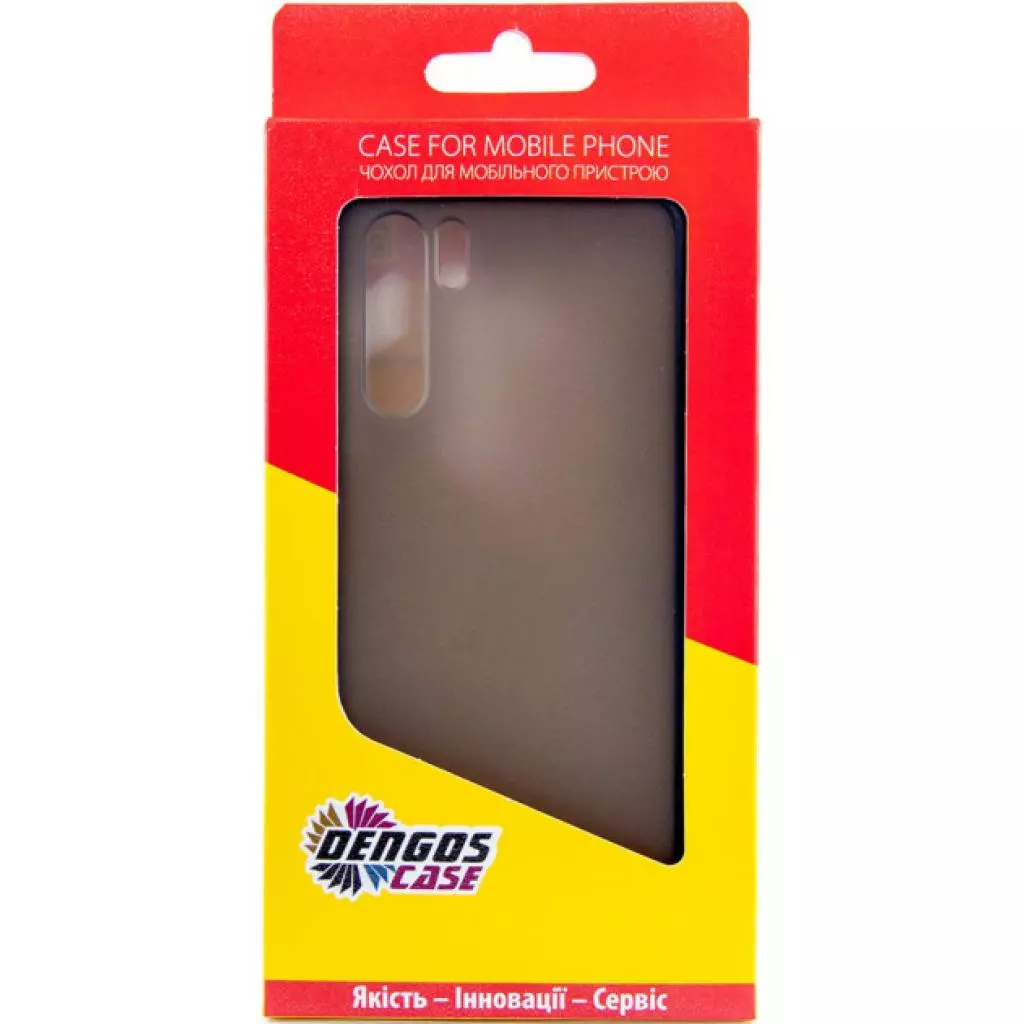 Чехол для моб. телефона Dengos Matt OPPO A91, black (DG-TPU-MATT-50) (DG-TPU-MATT-50) - 3 Чехол для моб. телефона Dengos Matt OPPO A91, black (DG-TPU-MATT-50) (DG-TPU-MATT-50) - 3