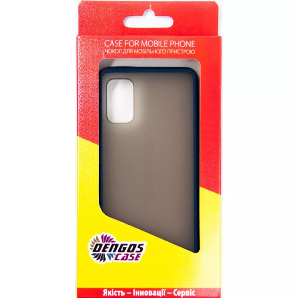 Чехол для моб. телефона Dengos Matt Samsung Galaxy A41, blue (DG-TPU-MATT-43) (DG-TPU-MATT-43) - 3