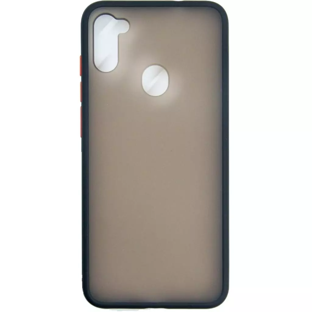 Чехол для моб. телефона Dengos Matt Samsung Galaxy M11, black (DG-TPU-MATT-47) (DG-TPU-MATT-47)