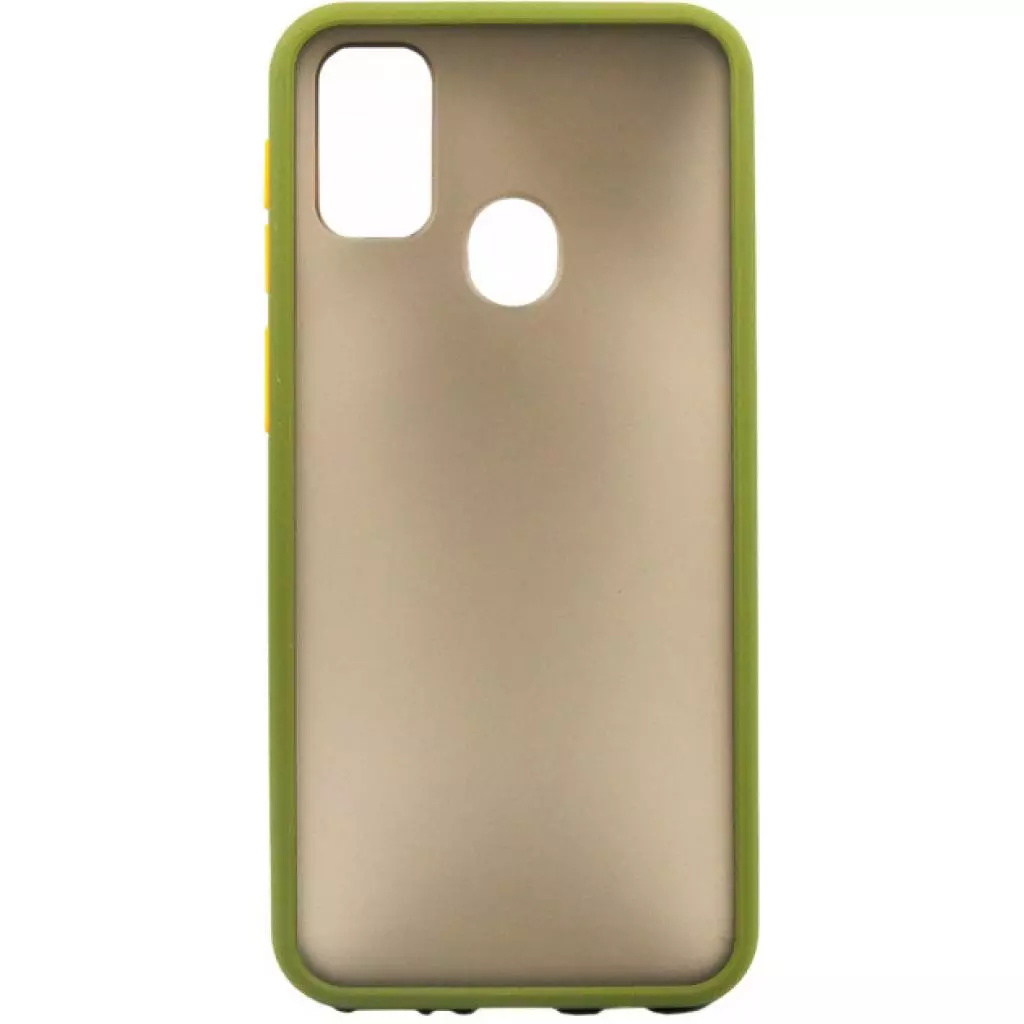 Чехол для моб. телефона Dengos Matt Samsung Galaxy M21, green (DG-TPU-MATT-41) (DG-TPU-MATT-41)