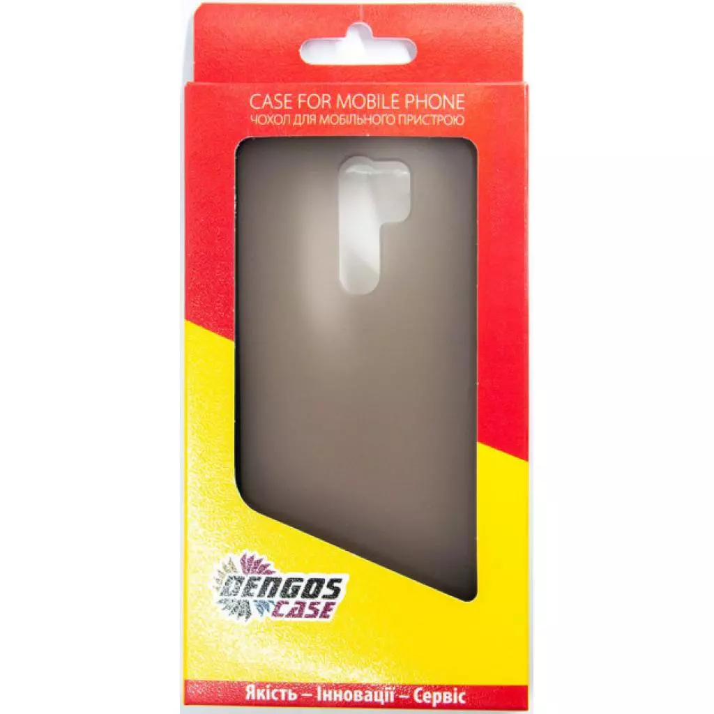 Чехол для моб. телефона Dengos Matt Xiaomi Redmi 9, black (DG-TPU-MATT-57) (DG-TPU-MATT-57) - 3 Чехол для моб. телефона Dengos Matt Xiaomi Redmi 9, black (DG-TPU-MATT-57) (DG-TPU-MATT-57) - 3