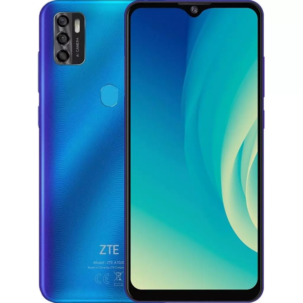 Мобильный телефон ZTE Blade A7S 2020 3/64GB Blue - 4 Мобильный телефон ZTE Blade A7S 2020 3/64GB Blue - 4