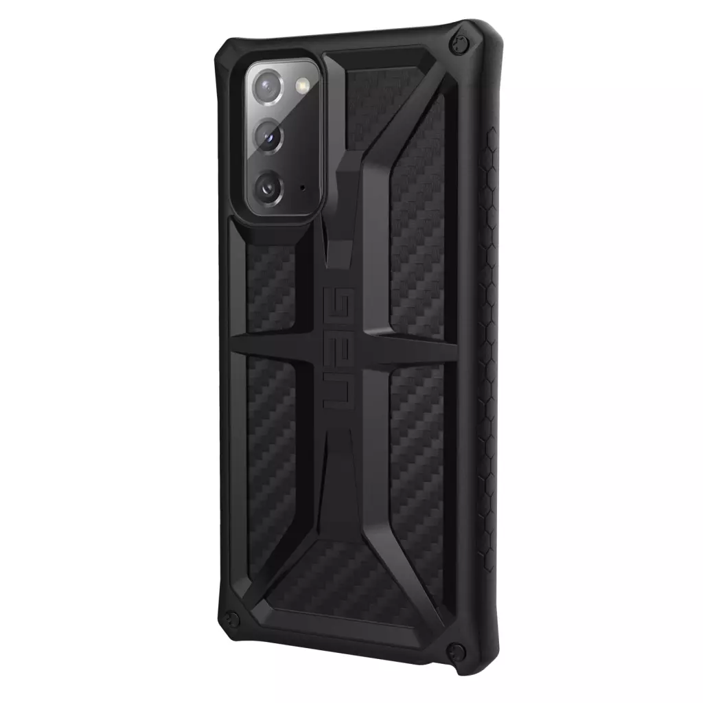 Чехол для моб. телефона Uag Galaxy Note 20 Monarch, Carbon Fiber (212191114242) - 1 Чехол для моб. телефона Uag Galaxy Note 20 Monarch, Carbon Fiber (212191114242) - 1