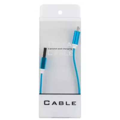 Дата кабель Dengos PLS-M-SHRT-PLSK-BLUE - 1