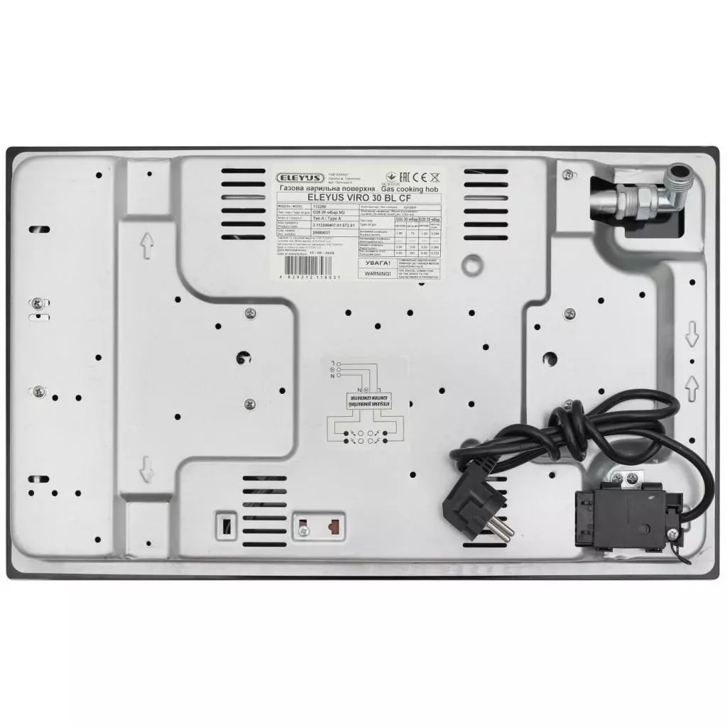 Варочная поверхность Eleyus VIRO 30 BL CF - 9