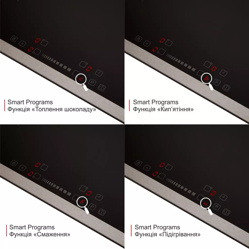 Варочная поверхность Eleyus MODA 60 BL I - 9 Варочная поверхность Eleyus MODA 60 BL I - 9