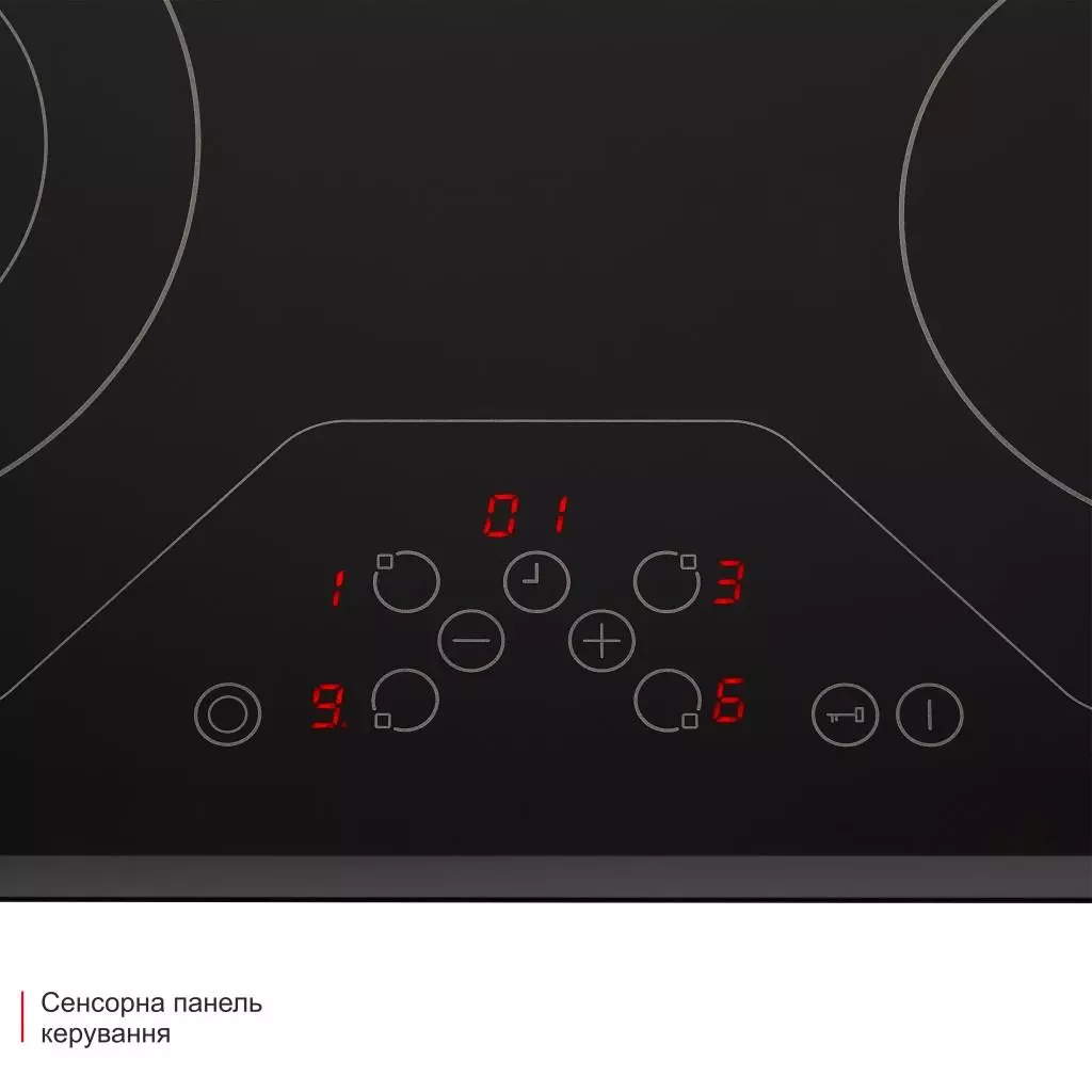 Варочная поверхность Eleyus OLIVIA 60 BL V - 6