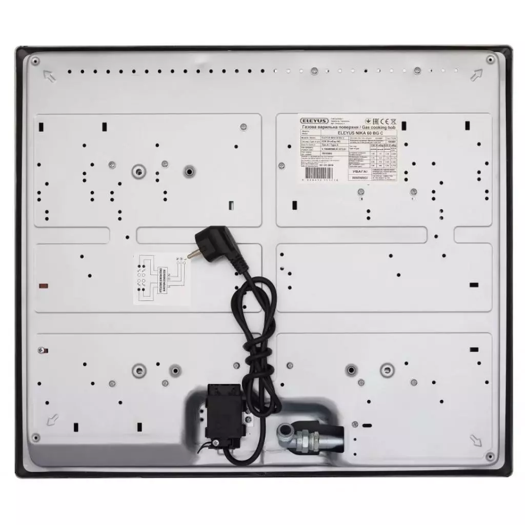 Варочная поверхность Eleyus SILVA 60 BG+RB CF - 5 Варочная поверхность Eleyus SILVA 60 BG+RB CF - 5