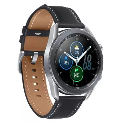 Смарт-часы Samsung SM-R840/8 (Galaxy Watch3 45mm) Silver (SM-R840NZSASEK) - 3 Смарт-часы Samsung SM-R840/8 (Galaxy Watch3 45mm) Silver (SM-R840NZSASEK) - 3