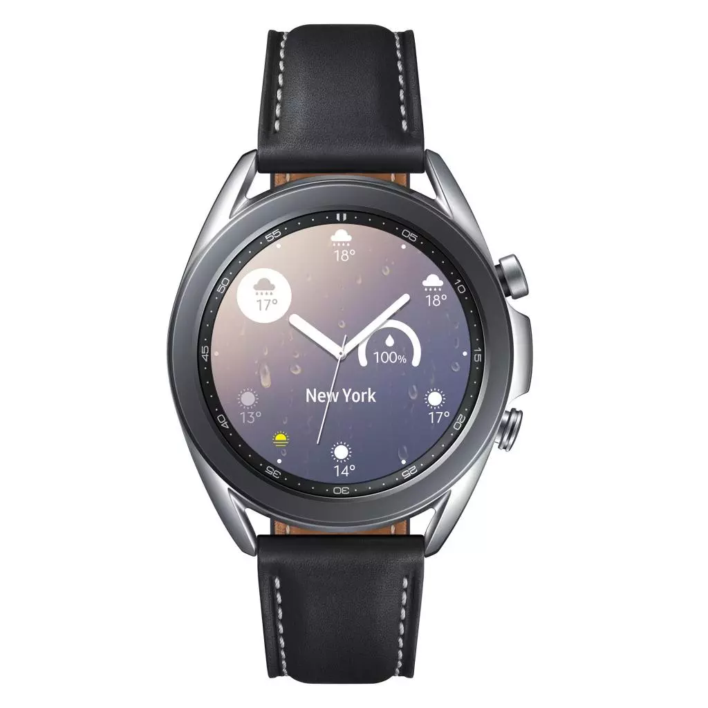 Смарт-часы Samsung SM-R850/8 (Galaxy Watch3 41mm) Silver (SM-R850NZSASEK) - 1 Смарт-часы Samsung SM-R850/8 (Galaxy Watch3 41mm) Silver (SM-R850NZSASEK) - 1
