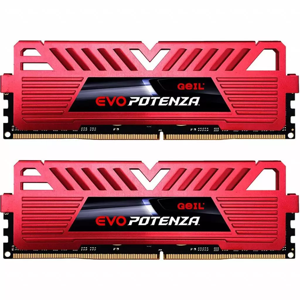 Модуль памяти для компьютера DDR4 32GB (2x16GB) 3200 MHz EVO POTENZA RED Geil (GPR432GB3200C16BDC)
