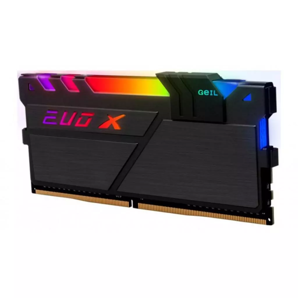 Модуль памяти для компьютера DDR4 32GB (2x16GB) 3200 MHz EVO X II Black Geil (GEXSB432GB3200C16BDC) - 1