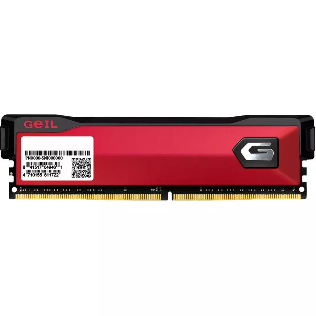 Модуль памяти для компьютера DDR4 16GB 3200 MHz Orion Red Geil (GOR416GB3200C16BSC) - 2