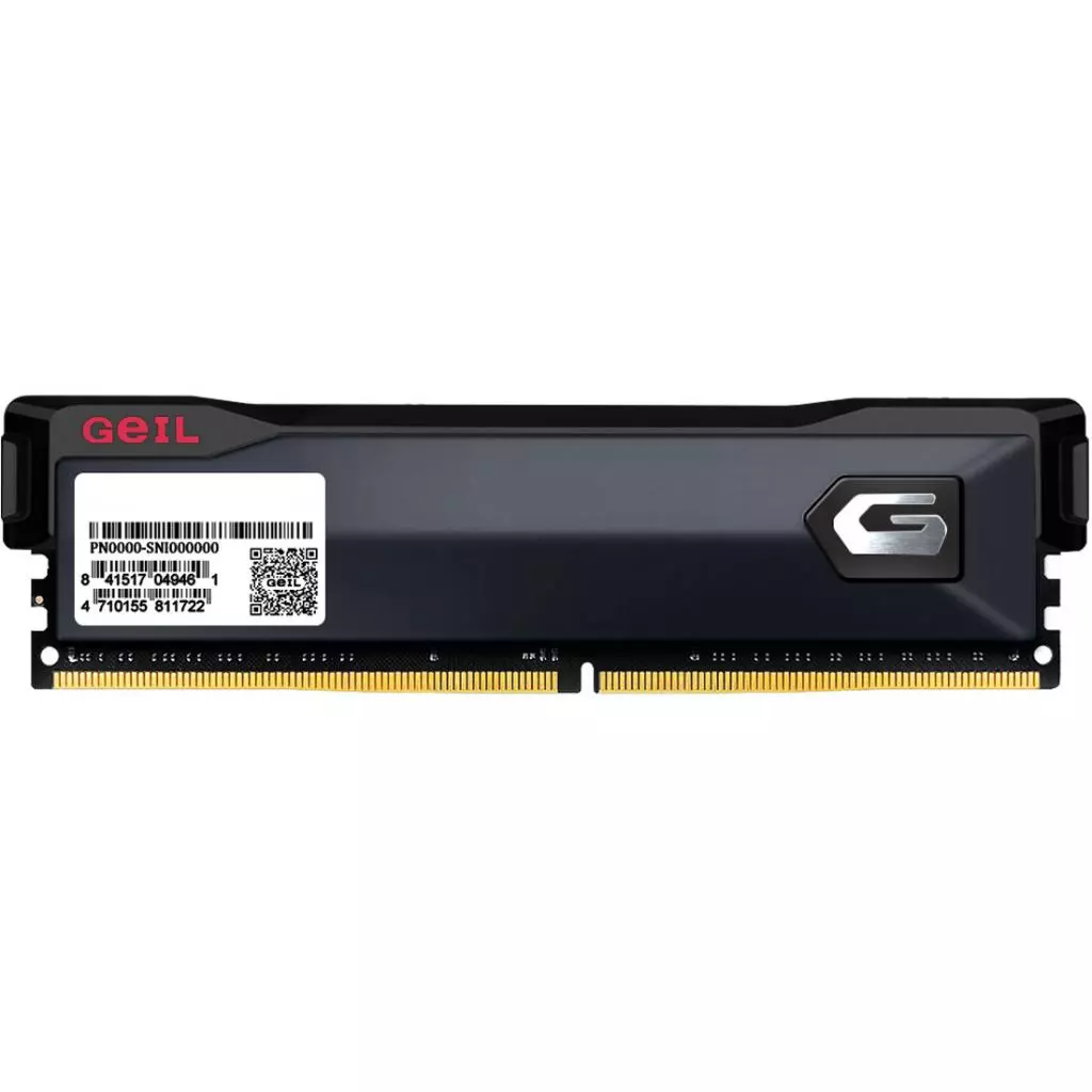 Модуль памяти для компьютера DDR4 8GB 3200 MHz Orion Black Geil (GOG48GB3200C16ASC) - 2