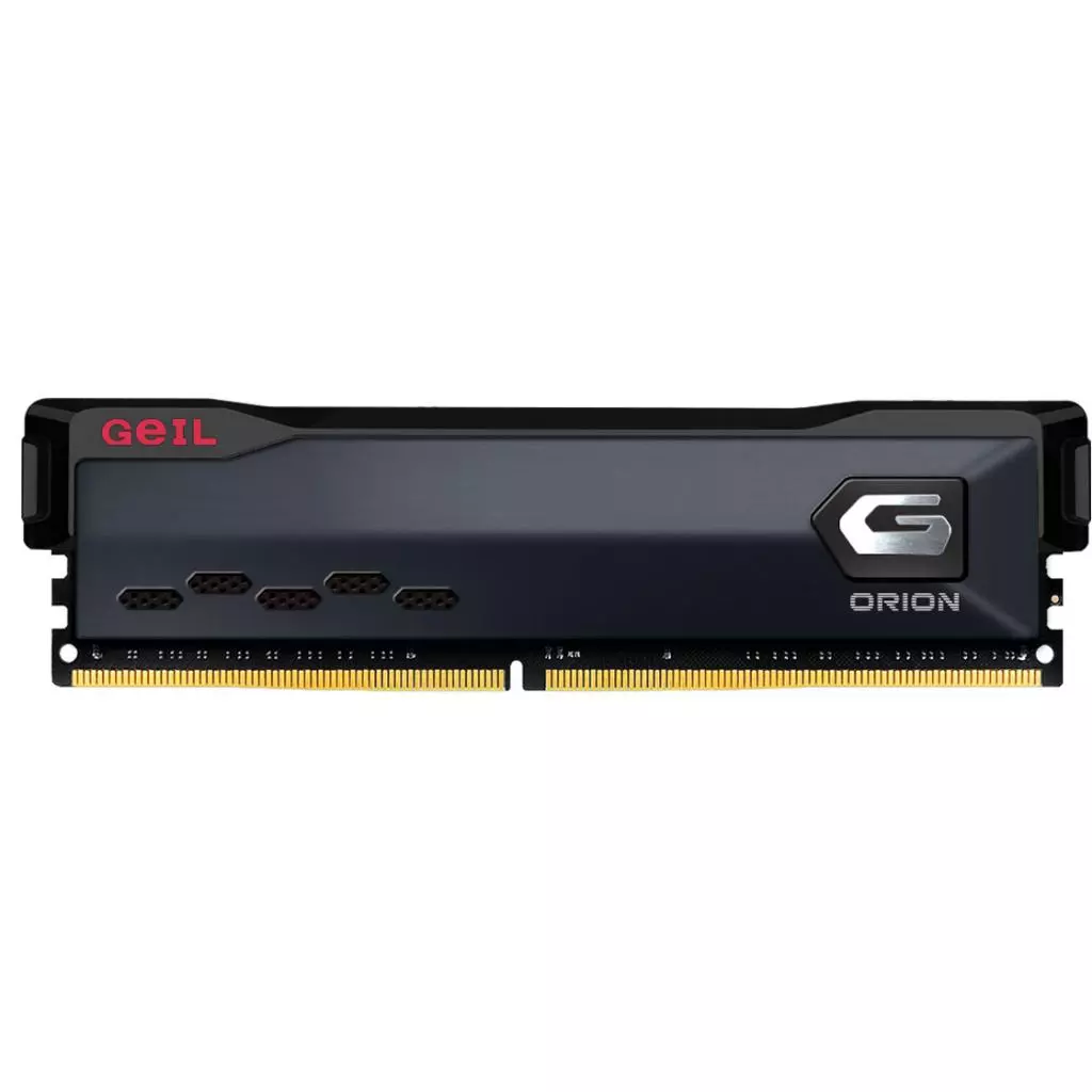 Модуль памяти для компьютера DDR4 8GB 3200 MHz Orion Black Geil (GOG48GB3200C16ASC)