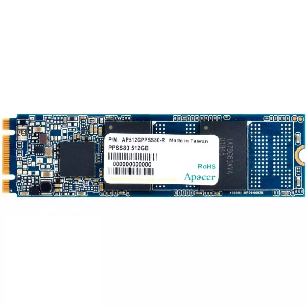 Накопитель SSD M.2 2280 512GB Apacer (AP512GPPSS80-R)