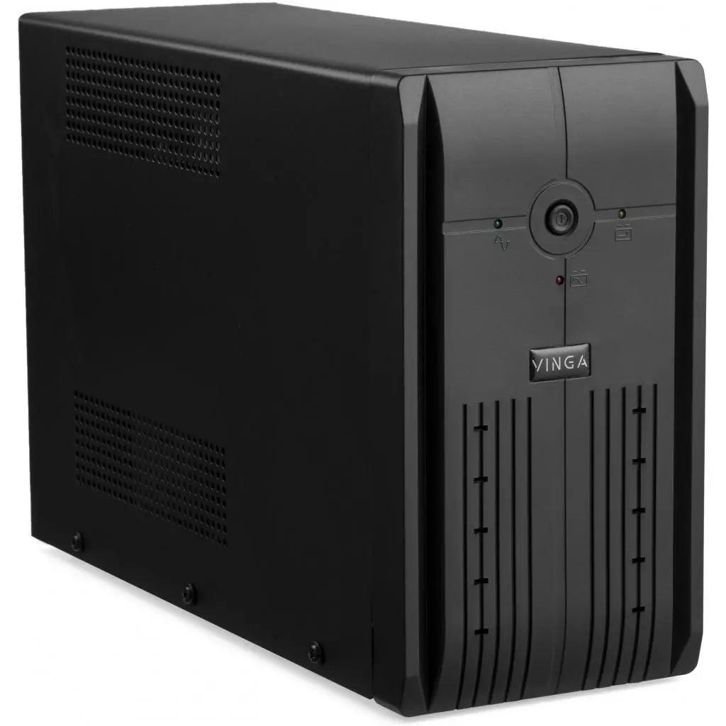 Источник бесперебойного питания Vinga LED 850VA metal case with USB (VPE-850PRMU) - 1