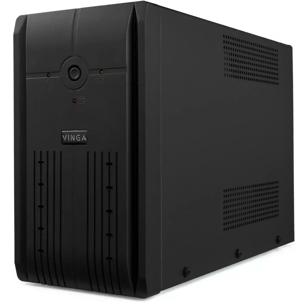 Источник бесперебойного питания Vinga LED 850VA metal case with USB (VPE-850PRMU)