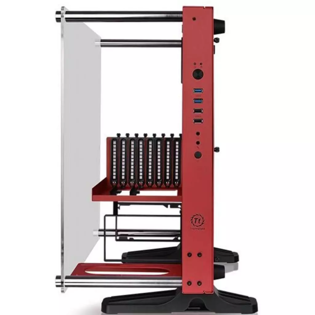 Корпус ThermalTake Core P3 Tempered Glass Red Edition (CA-1G4-00M3WN-03) - 4