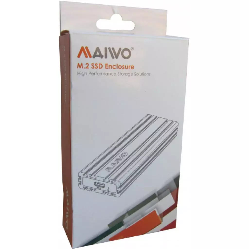 Карман внешний Maiwo M.2 SSD NVMe (PCIe) — USB 3.1 Type-C (K1686P space grey) - 3 Карман внешний Maiwo M.2 SSD NVMe (PCIe) — USB 3.1 Type-C (K1686P space grey) - 3