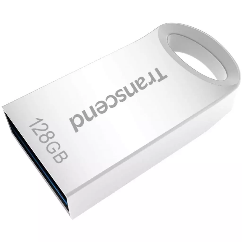 USB флеш накопитель Transcend 128GB JetFlash 710 Silver USB 3.0 (TS128GJF710S) - 1 USB флеш накопитель Transcend 128GB JetFlash 710 Silver USB 3.0 (TS128GJF710S) - 1