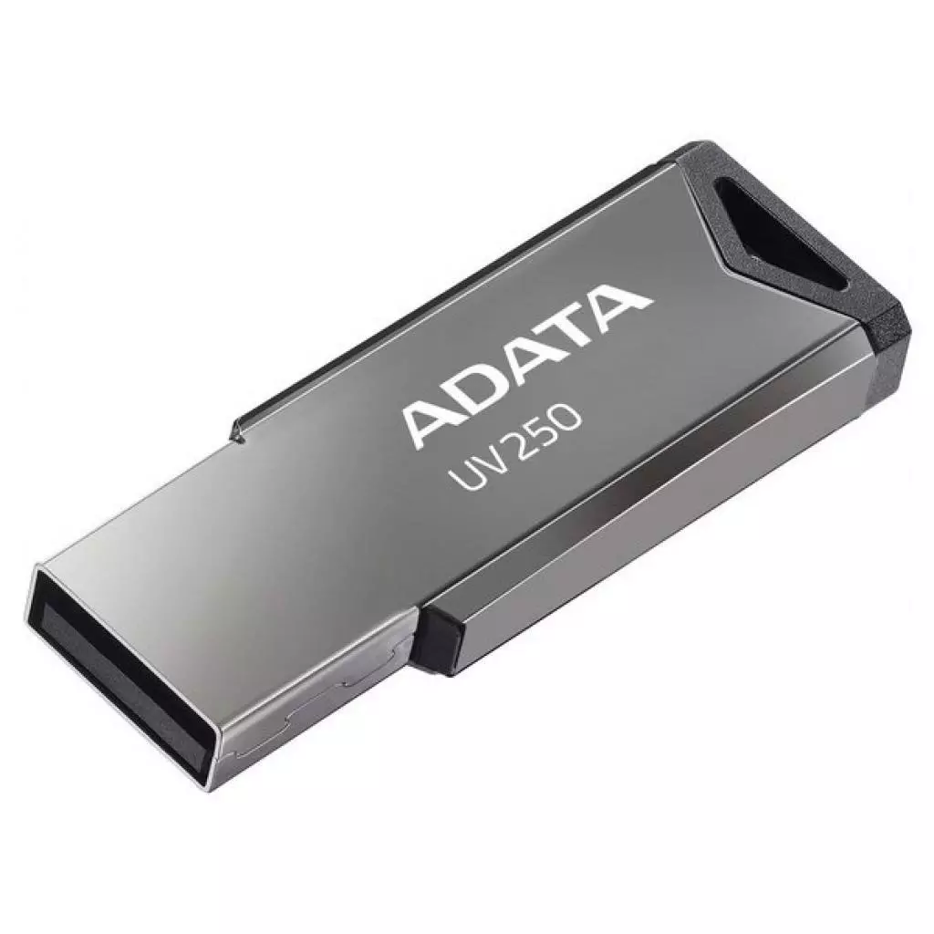USB флеш накопитель ADATA 32GB UV250 Metal Black USB 2.0 (AUV250-32G-RBK) - 1 USB флеш накопитель ADATA 32GB UV250 Metal Black USB 2.0 (AUV250-32G-RBK) - 1