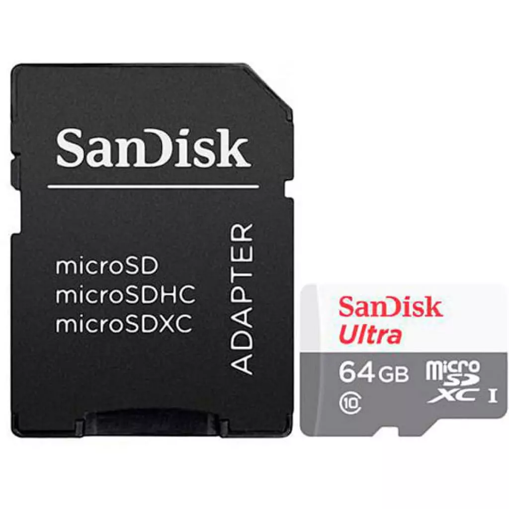 Карта памяти SanDisk 64GB microSD class 10 Ultra Light (SDSQUNR-064G-GN3MA) Карта памяти SanDisk 64GB microSD class 10 Ultra Light (SDSQUNR-064G-GN3MA)