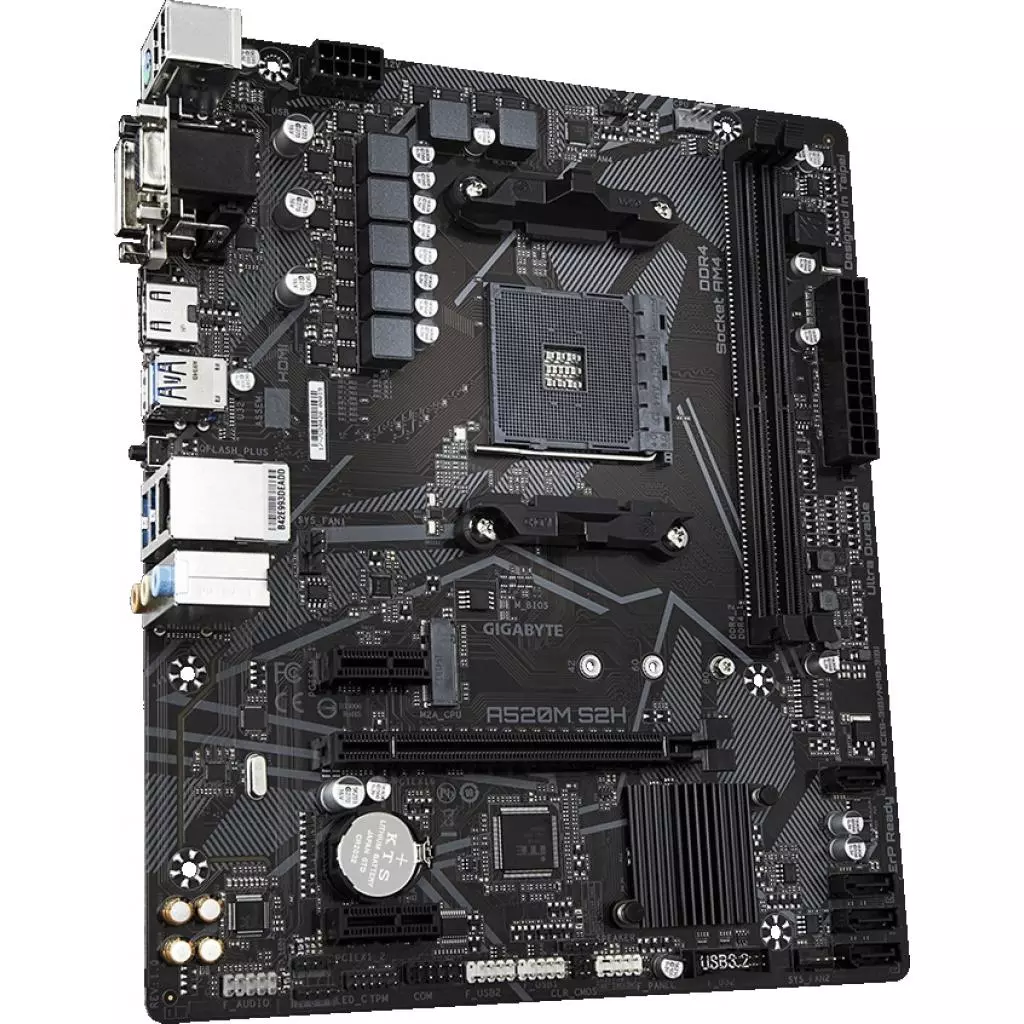 Материнская плата GIGABYTE A520M S2H - 2 Материнская плата GIGABYTE A520M S2H - 2
