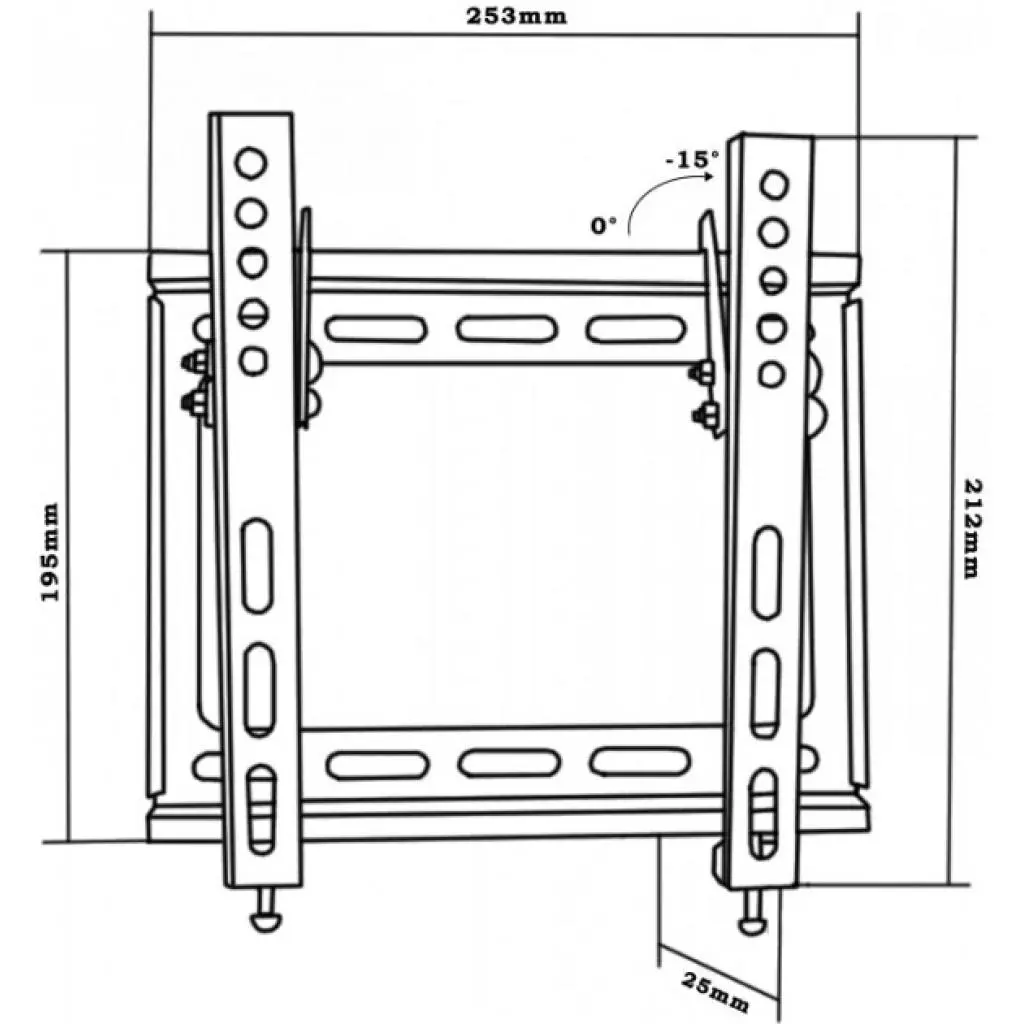 Кронштейн Charmount CT-PLB-E3011 - 1 Кронштейн Charmount CT-PLB-E3011 - 1
