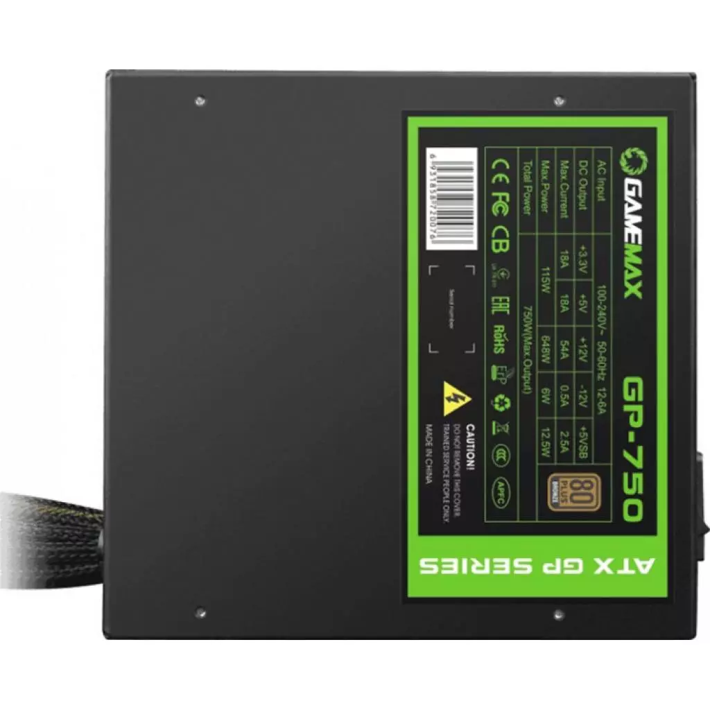 Блок питания Gamemax 750W (GP-750) - 7 Блок питания Gamemax 750W (GP-750) - 7